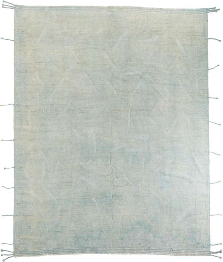 9' 4 x 11' 9 Hand Knotted Moroccan Wool Rug