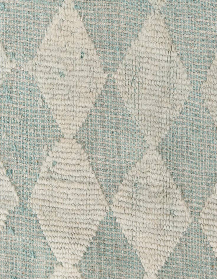 Detail image of 9' 1 x 12'  Hand Knotted Moroccan Wool Rug