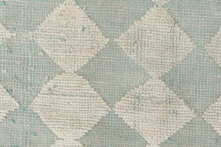9' 1 x 12' Hand Knotted Moroccan Wool Rug