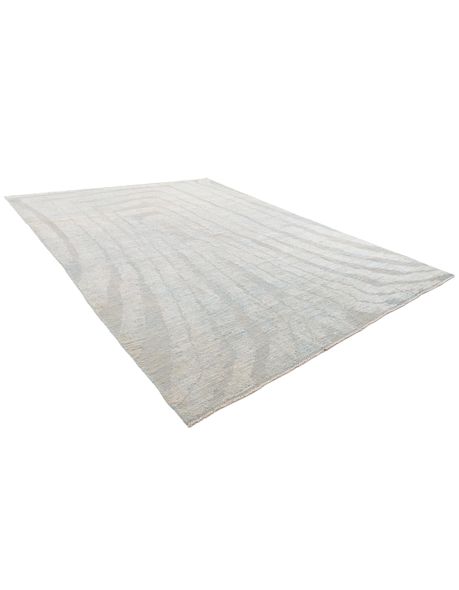 9' 3 x 12' 4 Hand Knotted Moroccan Wool Rug