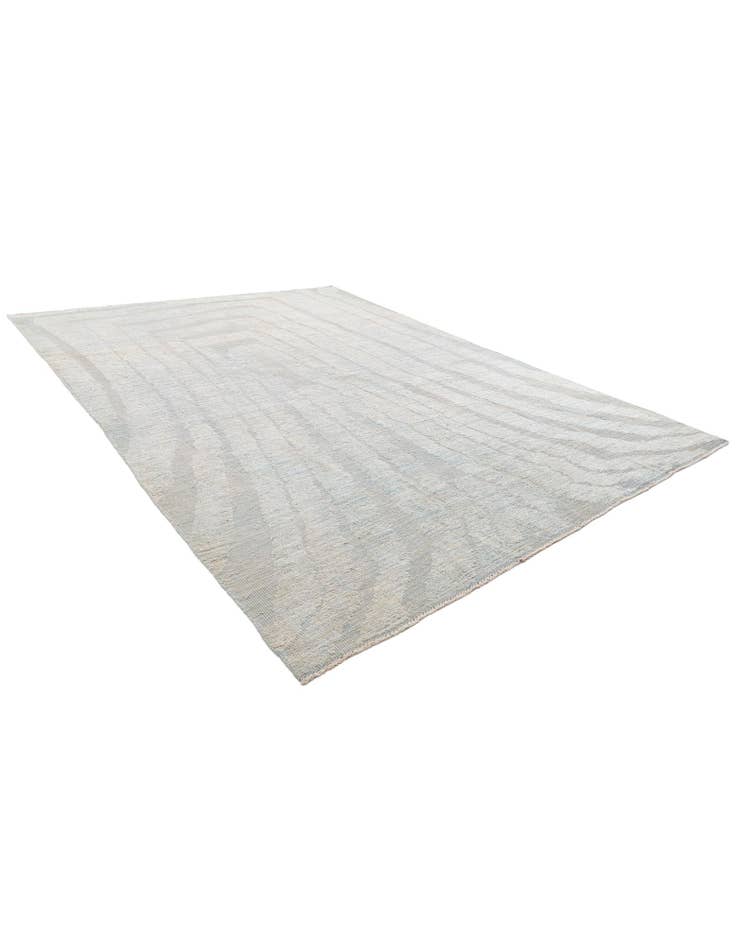 Detail image of 9' 3 x 12' 4 Hand Knotted Moroccan Wool Rug