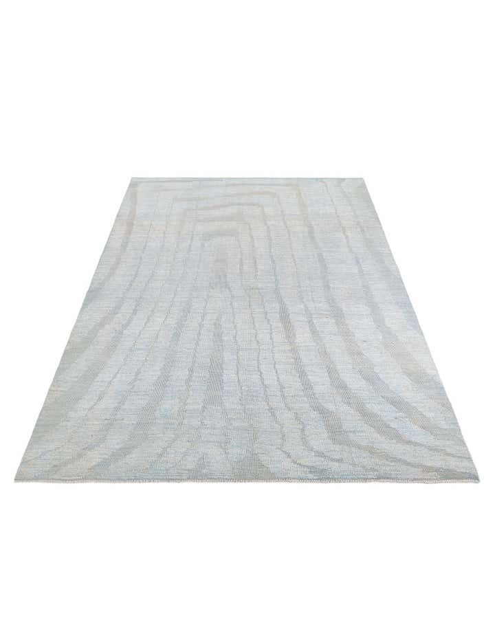 9' 3 x 12' 4 Hand Knotted Moroccan Wool Rug