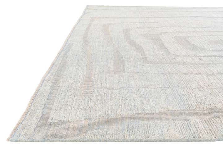 9' 3 x 12' 4 Hand Knotted Moroccan Wool Rug