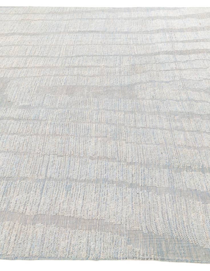 Detail image of 9' 3 x 12' 4  Hand Knotted Moroccan Wool Rug