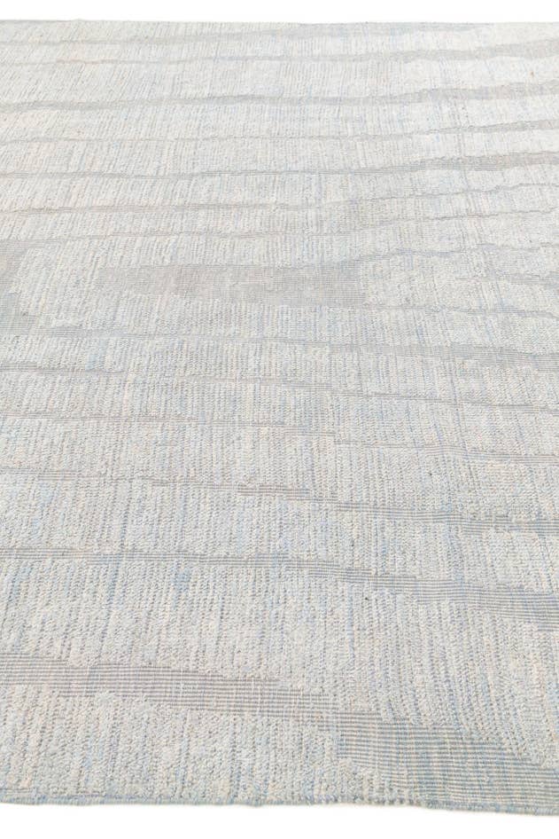 Detail image of 9' 3 x 12' 4 Hand Knotted Moroccan Wool Rug