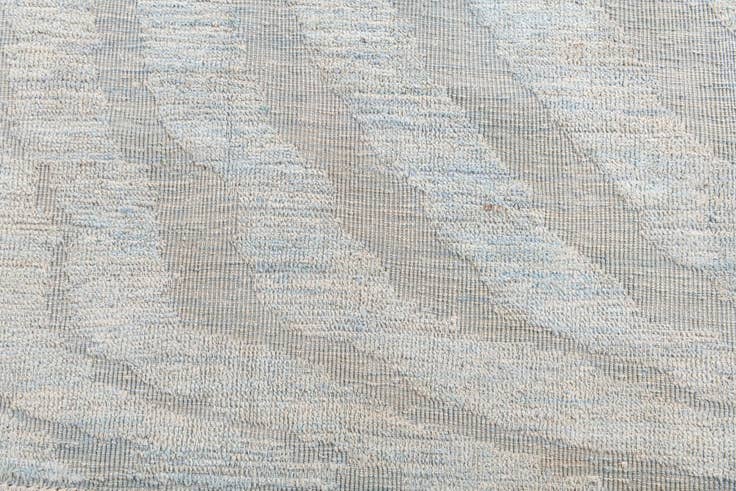 Detail image of 9' 3 x 12' 4 Hand Knotted Moroccan Wool Rug