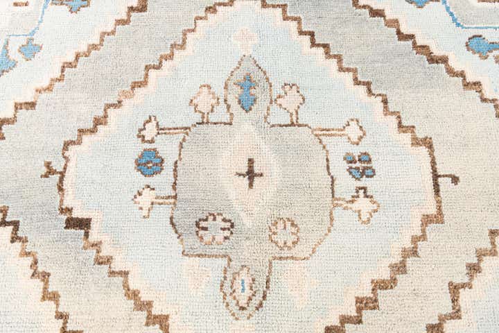 7' 4 x 10' 2 Hand Knotted Moroccan Wool Rug