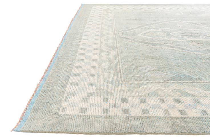 Detail image of 8' 8 x 12' 4 Hand Knotted Moroccan Wool Rug