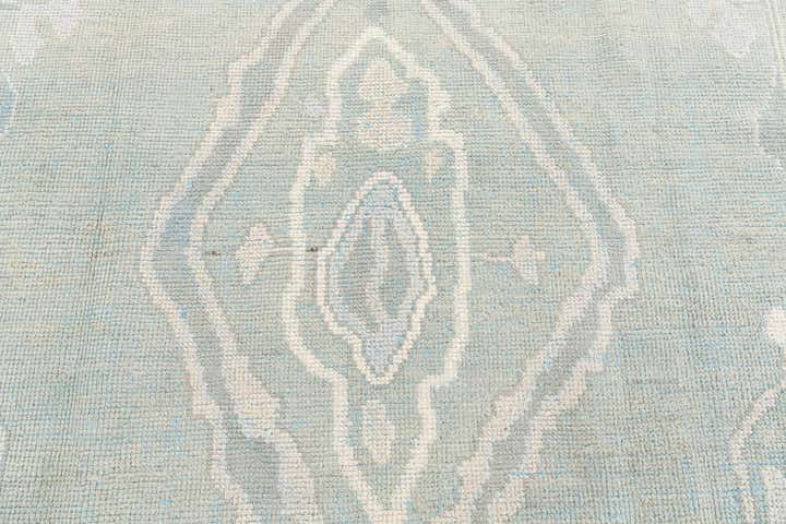8' 8 x 12' 4 Hand Knotted Moroccan Wool Rug