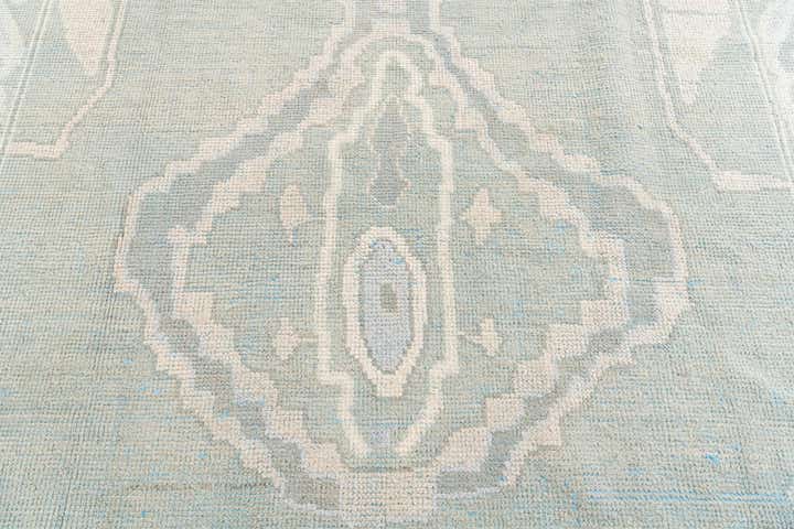 8' 8 x 12' 4 Hand Knotted Moroccan Wool Rug