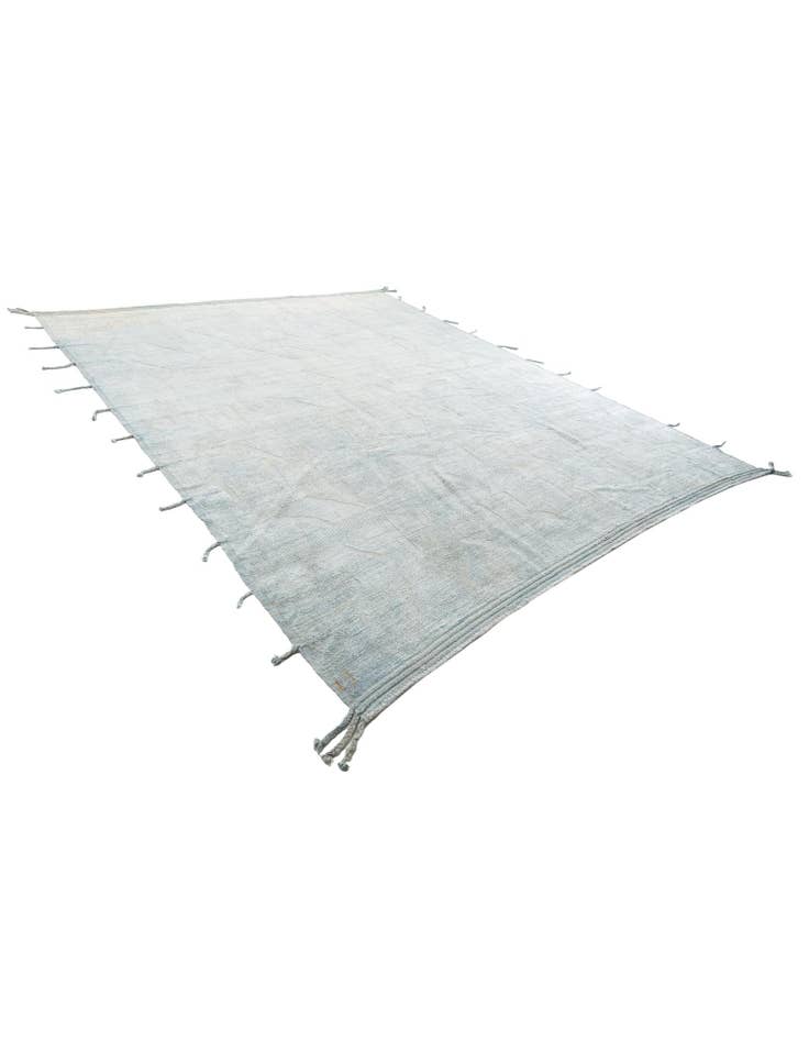 Detail image of 9' x 11' 4  Hand Knotted Moroccan Wool Rug