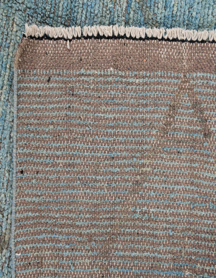 Detail image of 6' x 9' 7  Hand Knotted Moroccan Wool Rug