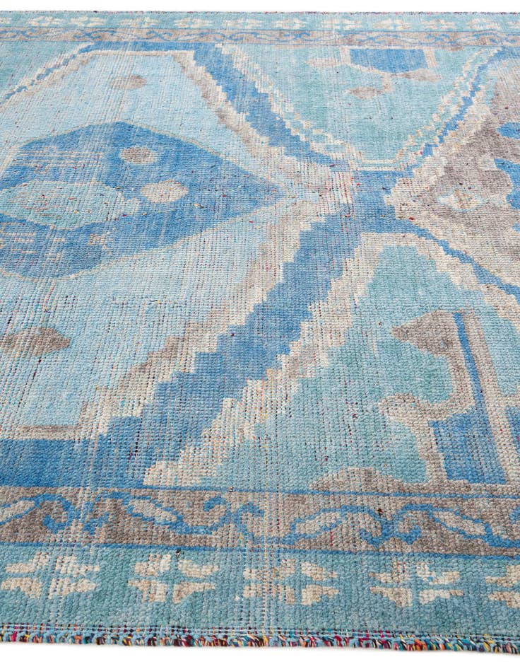 Detail image of 8' x 10' 2  Hand Knotted Moroccan Wool Rug