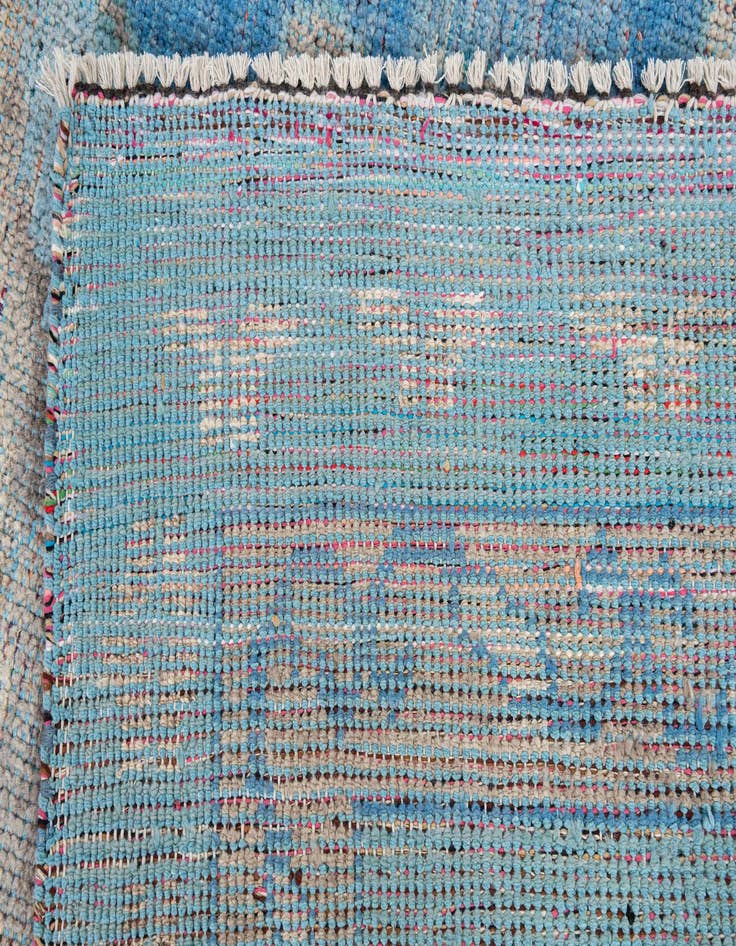 Detail image of 8' x 10' 2  Hand Knotted Moroccan Wool Rug