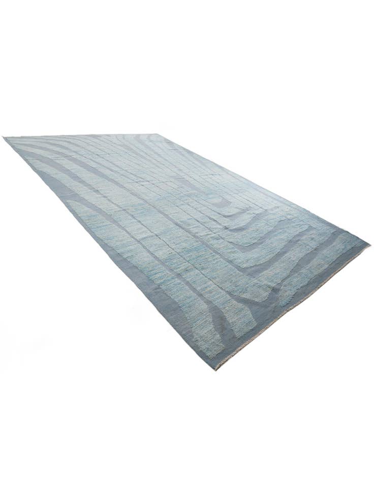 Detail image of 9' 3 x 14' 10 Hand Knotted Moroccan Wool Rug