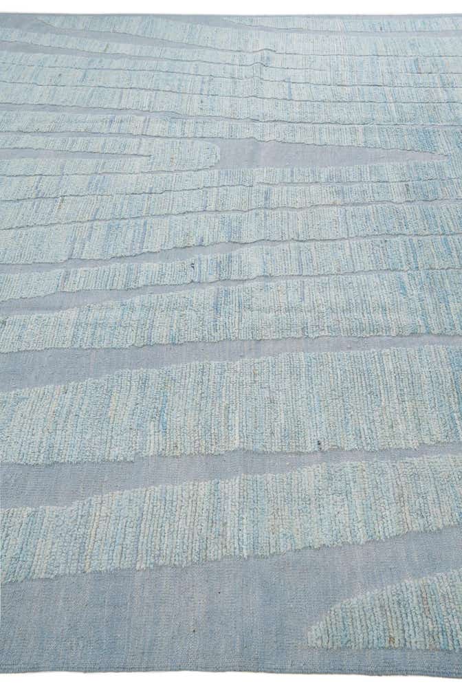 9' 3 x 14' 10 Hand Knotted Moroccan Wool Rug
