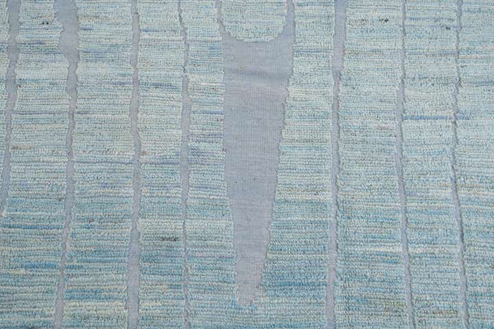 9' 3 x 14' 10 Hand Knotted Moroccan Wool Rug