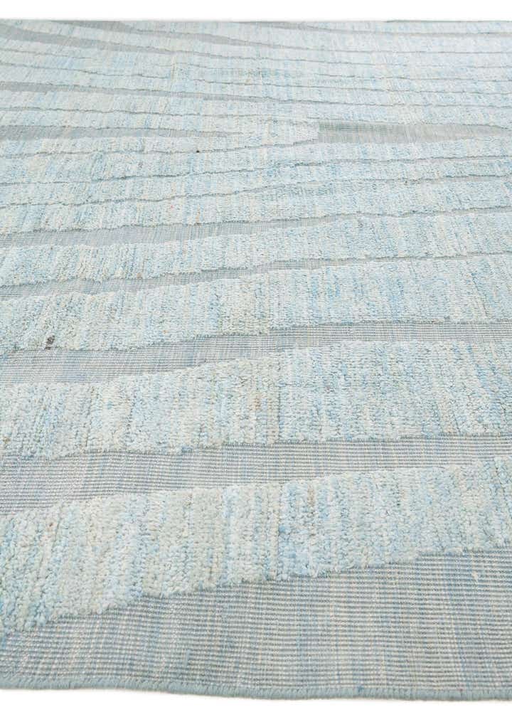 8' x 10' 7 Hand Knotted Moroccan Wool Rug