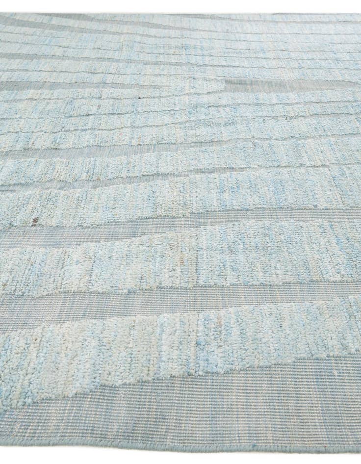 Detail image of 8' x 10' 7 Hand Knotted Moroccan Wool Rug