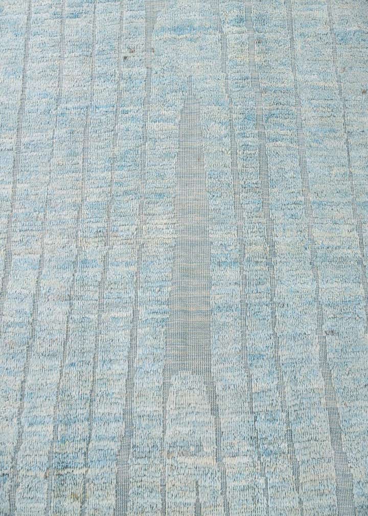 8' x 10' 7 Hand Knotted Moroccan Wool Rug
