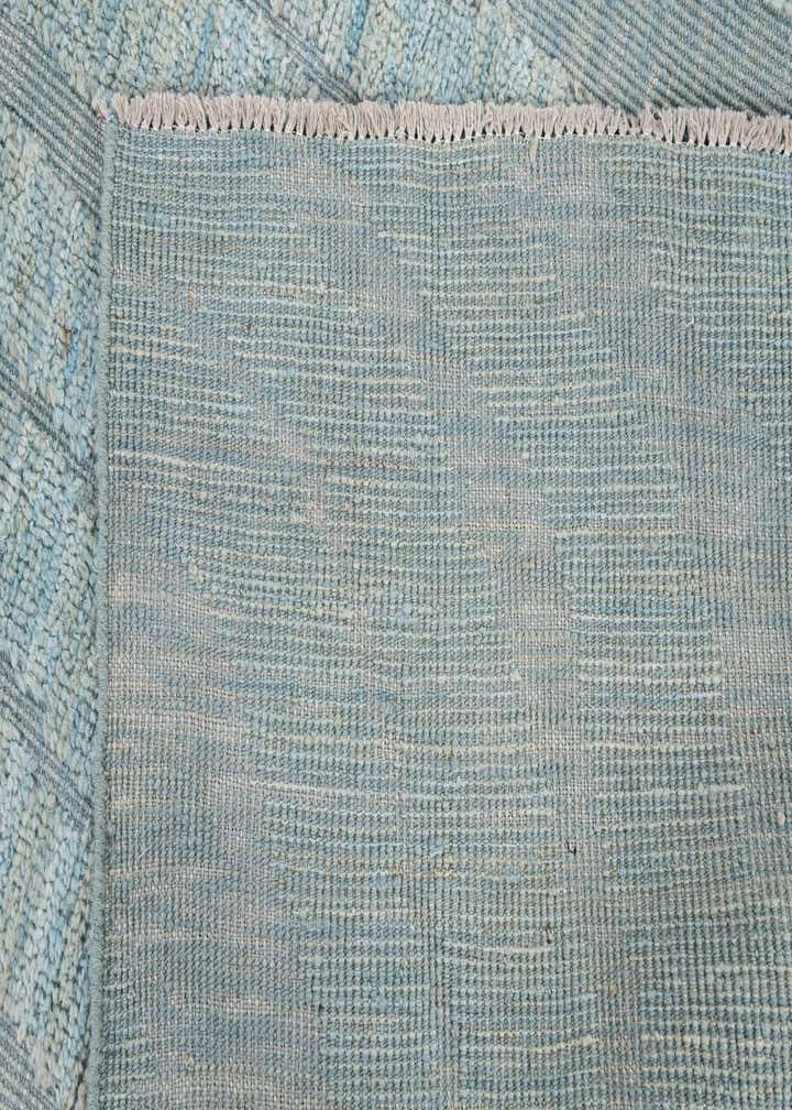 8' x 10' 7 Hand Knotted Moroccan Wool Rug