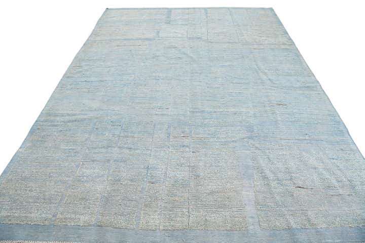 7' 9 x 10' 7 Hand Knotted Moroccan Wool Rug