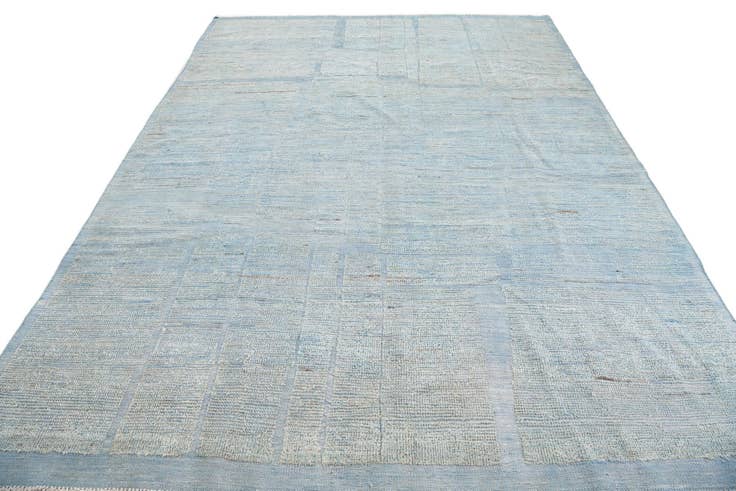 Detail image of 7' 9 x 10' 7 Hand Knotted Moroccan Wool Rug