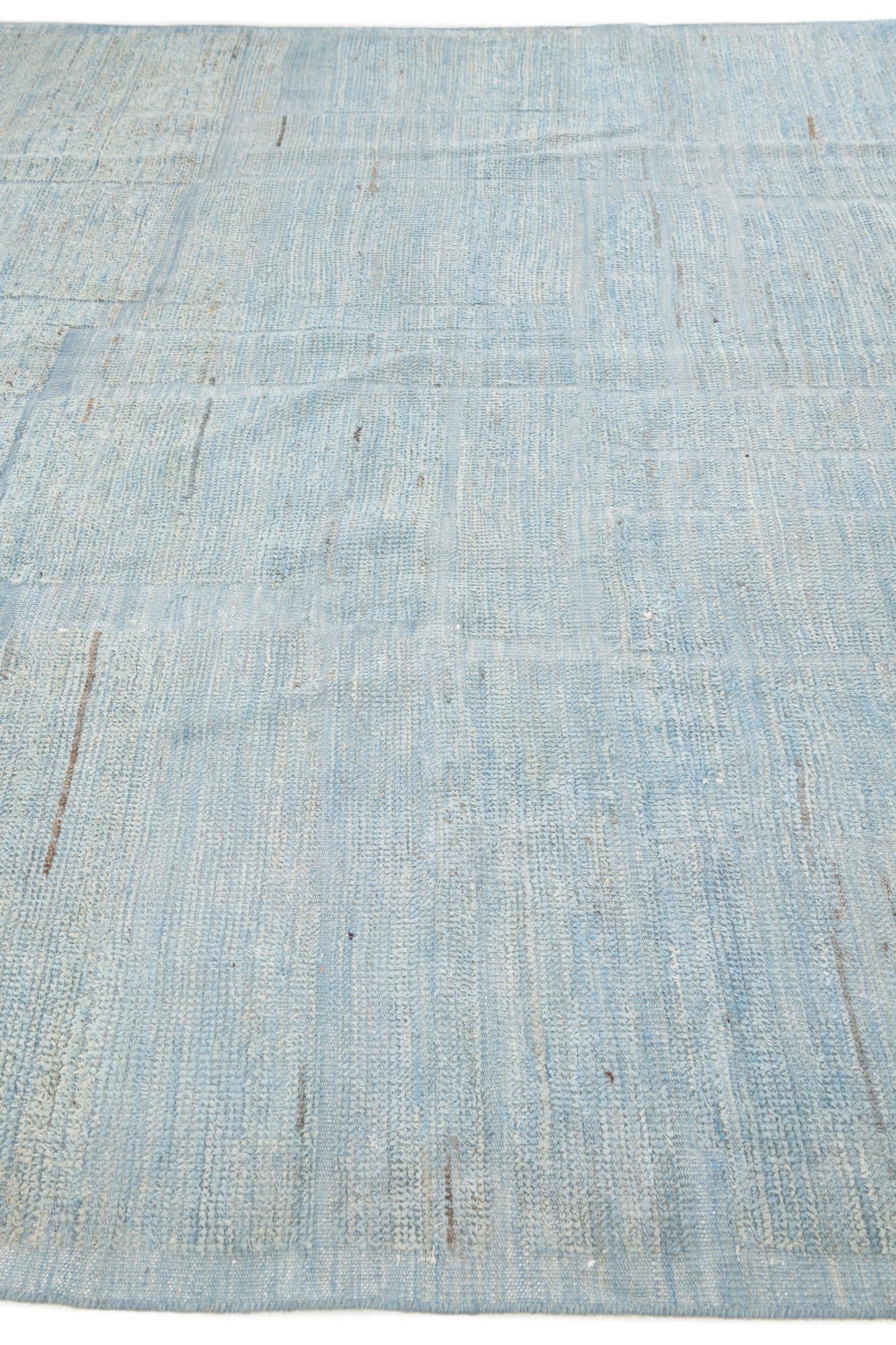 7' 9 x 10' 7 Hand Knotted Moroccan Wool Rug