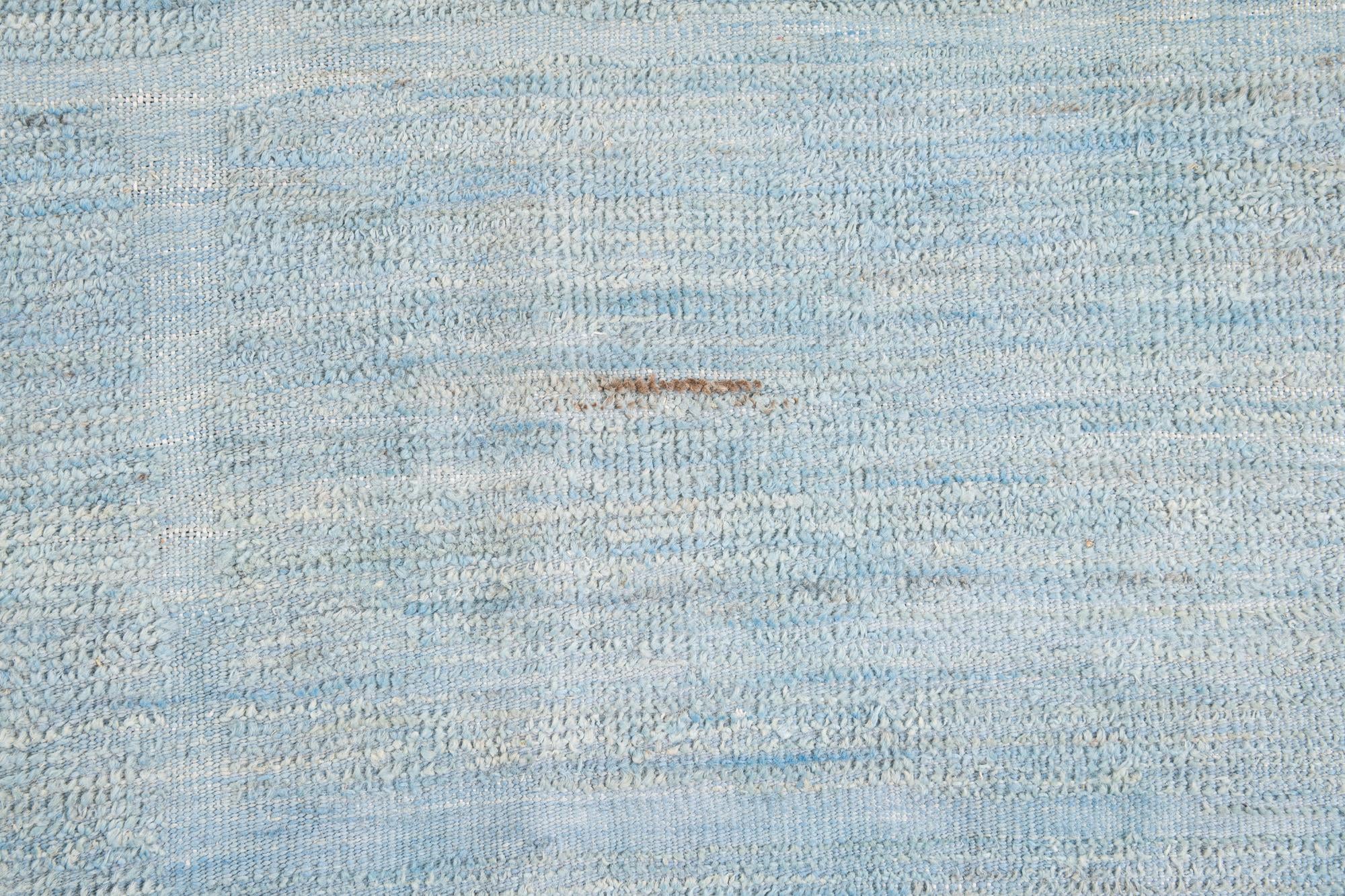 7' 9 x 10' 7 Hand Knotted Moroccan Wool Rug
