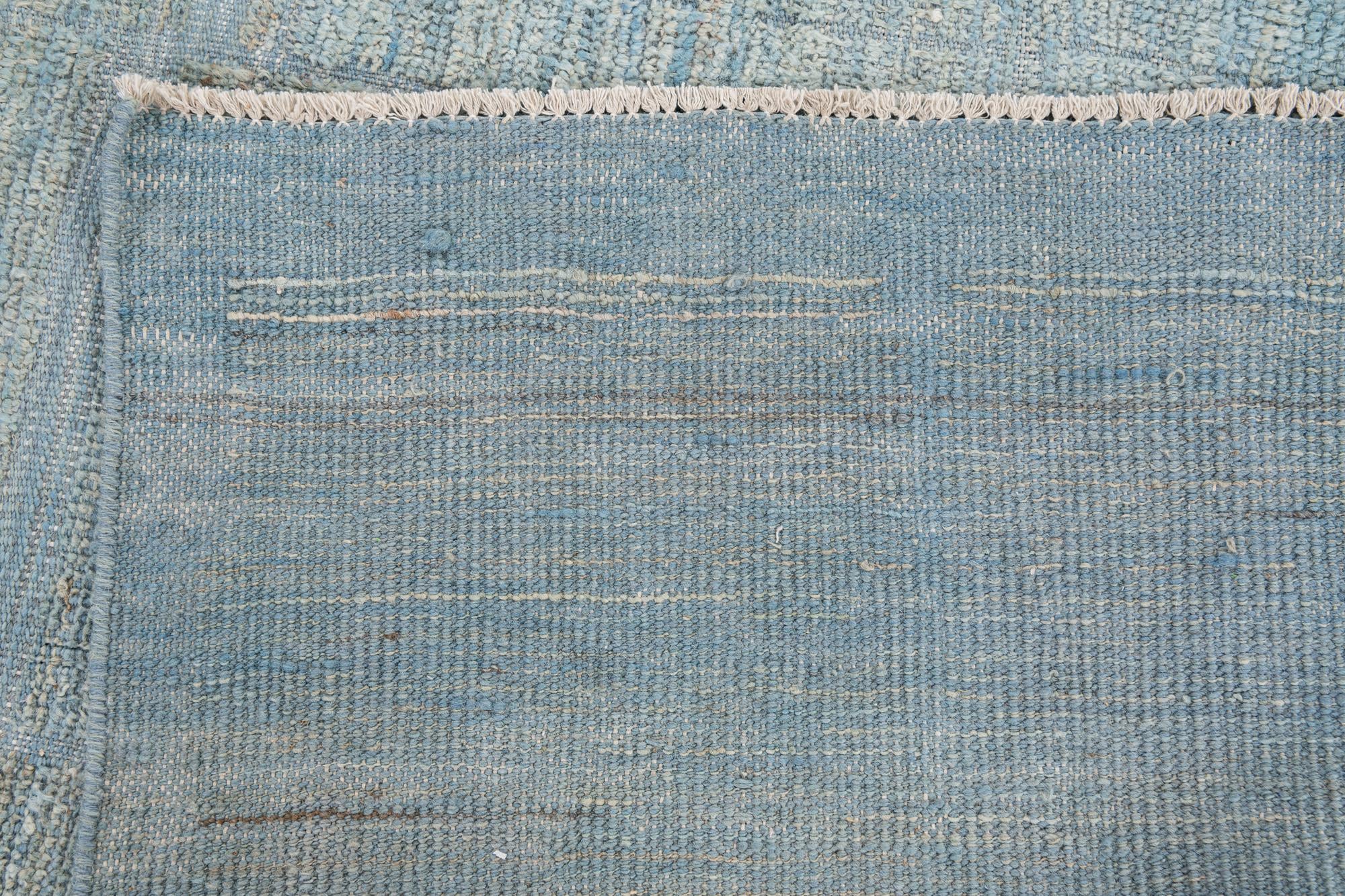 7' 9 x 10' 7 Hand Knotted Moroccan Wool Rug