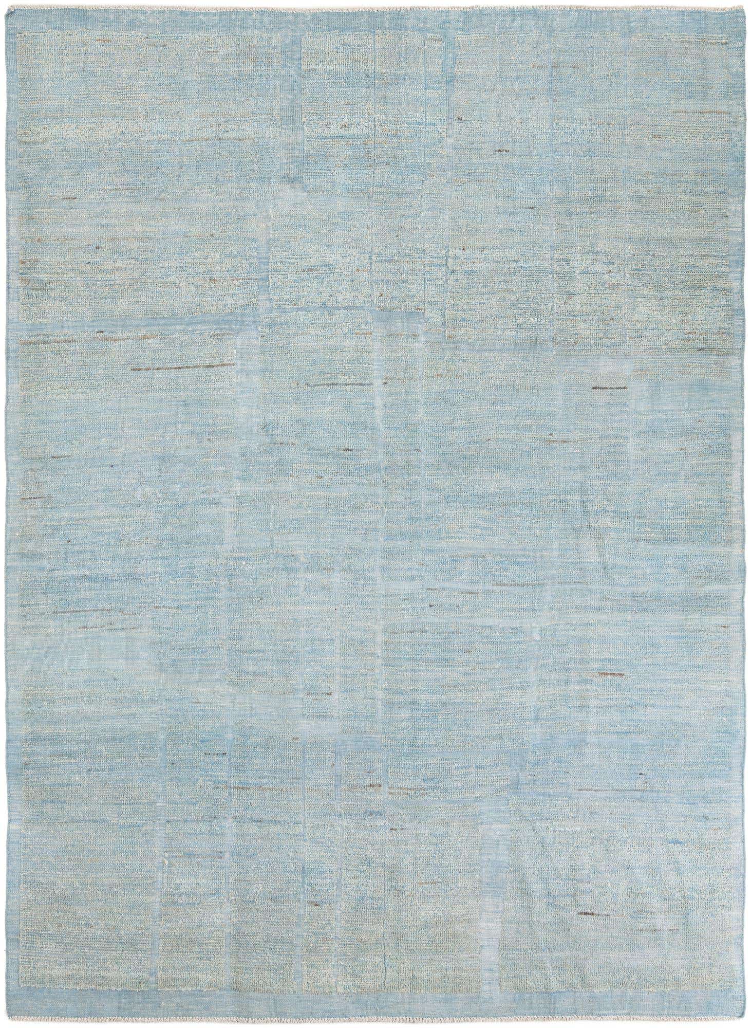 7' 9 x 10' 7 Hand Knotted Moroccan Wool Rug