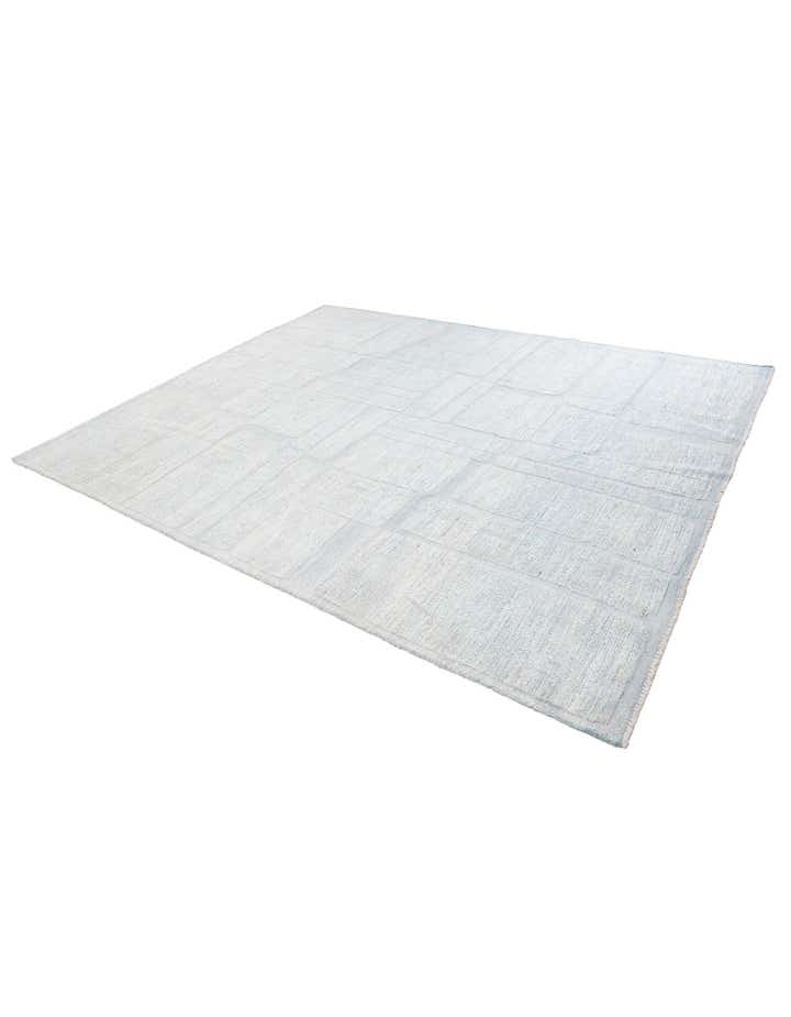 8' x 9' 10 Hand Knotted Moroccan Wool Rug