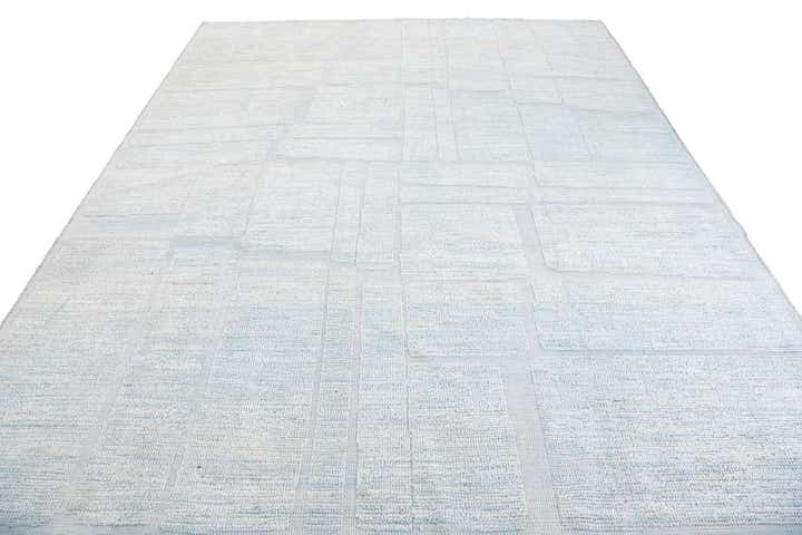 8' x 9' 10 Hand Knotted Moroccan Wool Rug