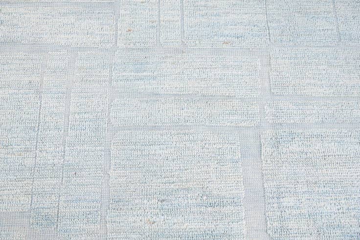 Detail image of 8' x 9' 10 Hand Knotted Moroccan Wool Rug