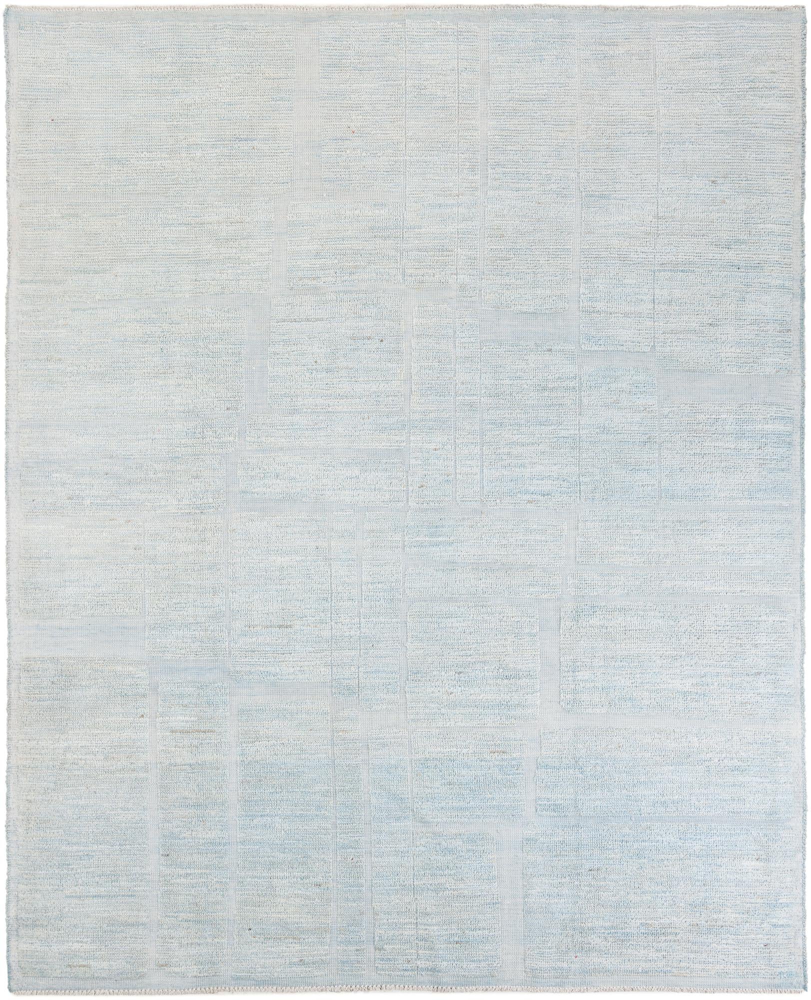 8' x 9' 10 Hand Knotted Moroccan Wool Rug