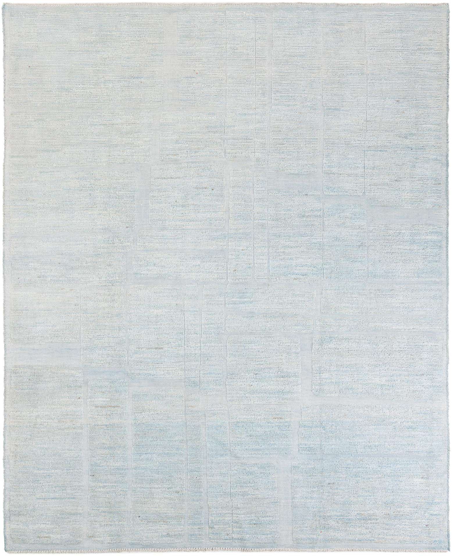 8' x 9' 10 Hand Knotted Moroccan Wool Rug