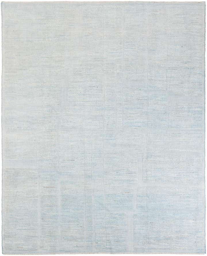 8' x 9' 10 Hand Knotted Moroccan Wool Rug
