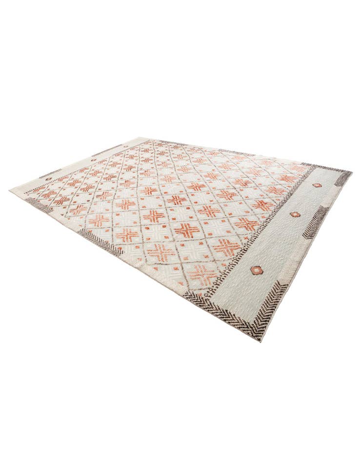 Detail image of 8' 7 x 12' 5 Hand Knotted Moroccan Wool Rug