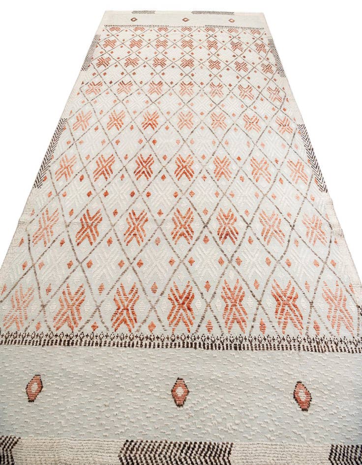 Detail image of 8' 7 x 12' 5  Hand Knotted Moroccan Wool Rug