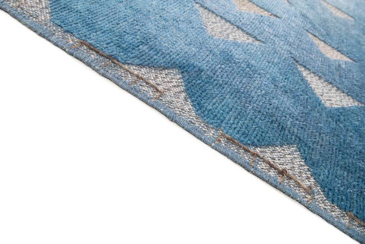 Detail image of 9' 8 x 12' 1 Hand Knotted Moroccan Wool Rug
