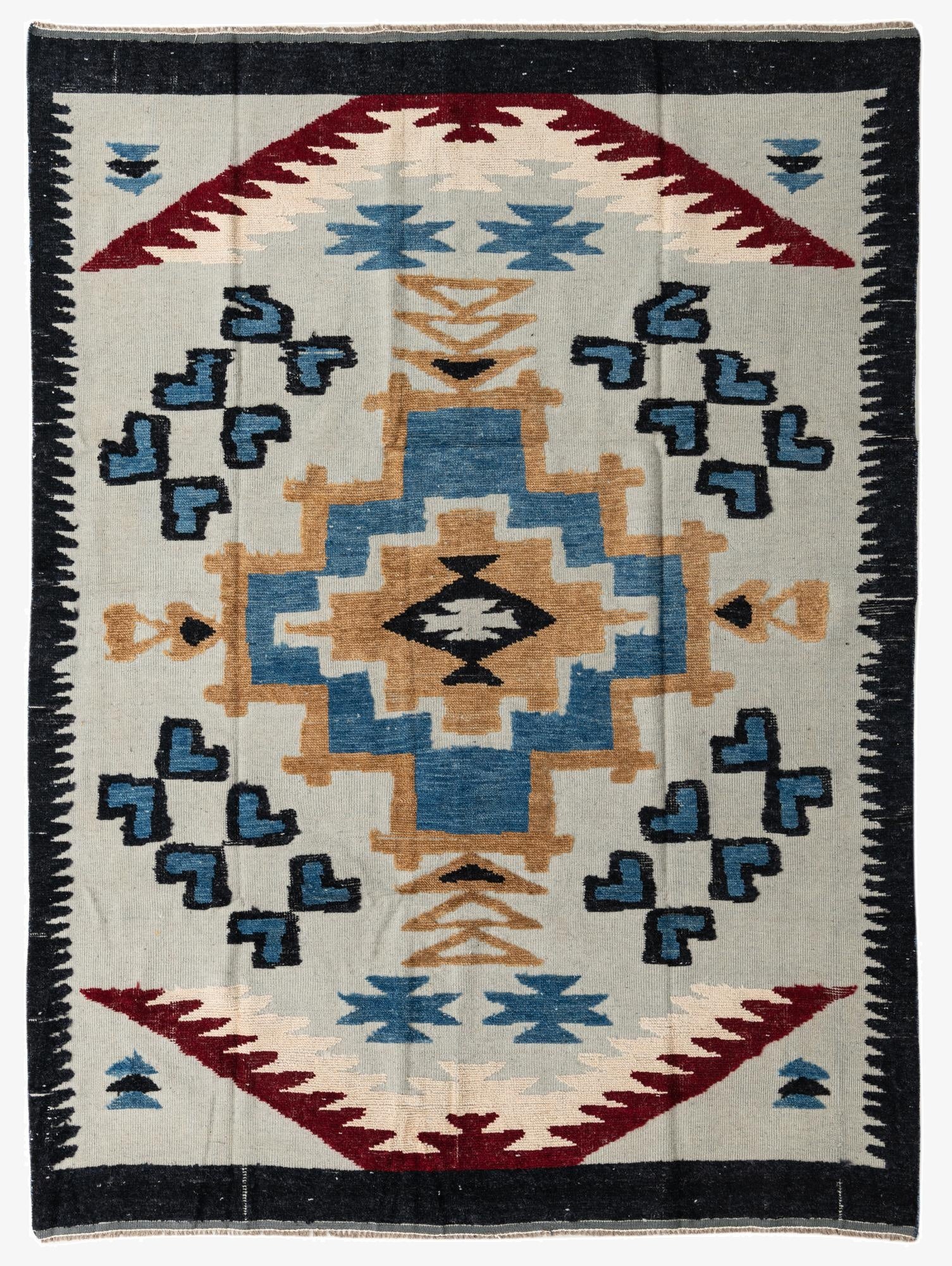 7' 6 x 10' 2  Hand Knotted Moroccan Wool Rug