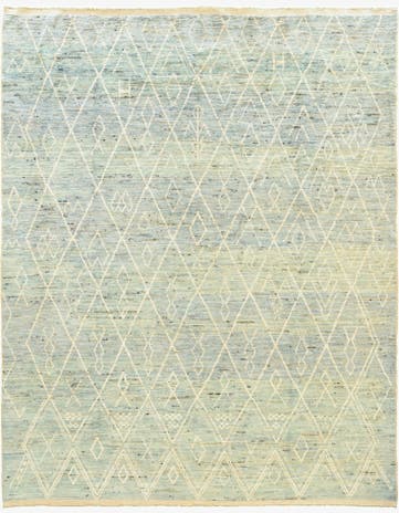 12' 2 x 15' Hand Knotted Moroccan Wool Rug