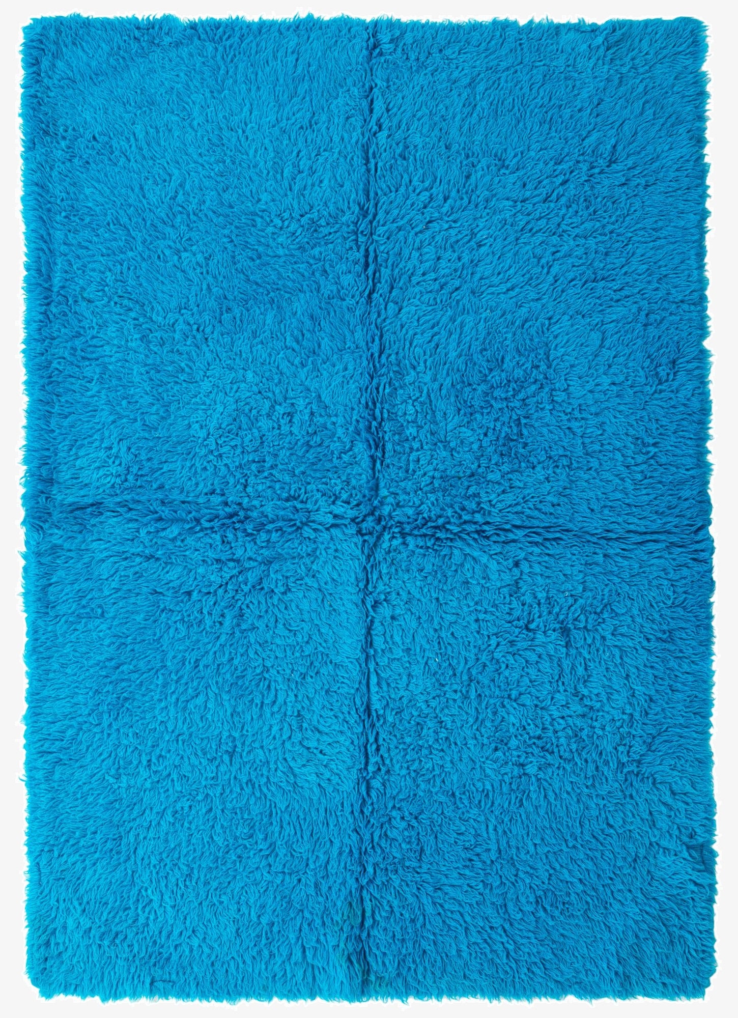 Primary image 5' 1 x 7' 2  Hand Knotted Moroccan Wool Rug