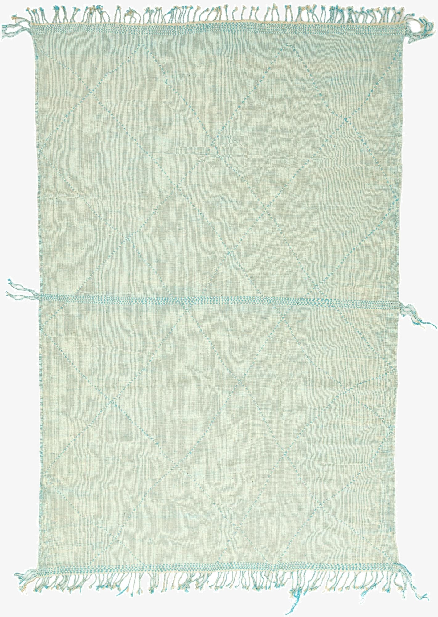 12' x 17' 9  Hand Knotted Moroccan Wool Rug