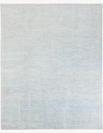 8' x 9' 10 Hand Knotted Moroccan Wool Rug