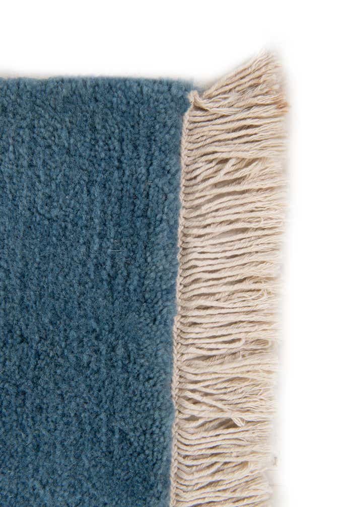 4' 2 x 5' 9 Hand Knotted Nepal Wool Rug