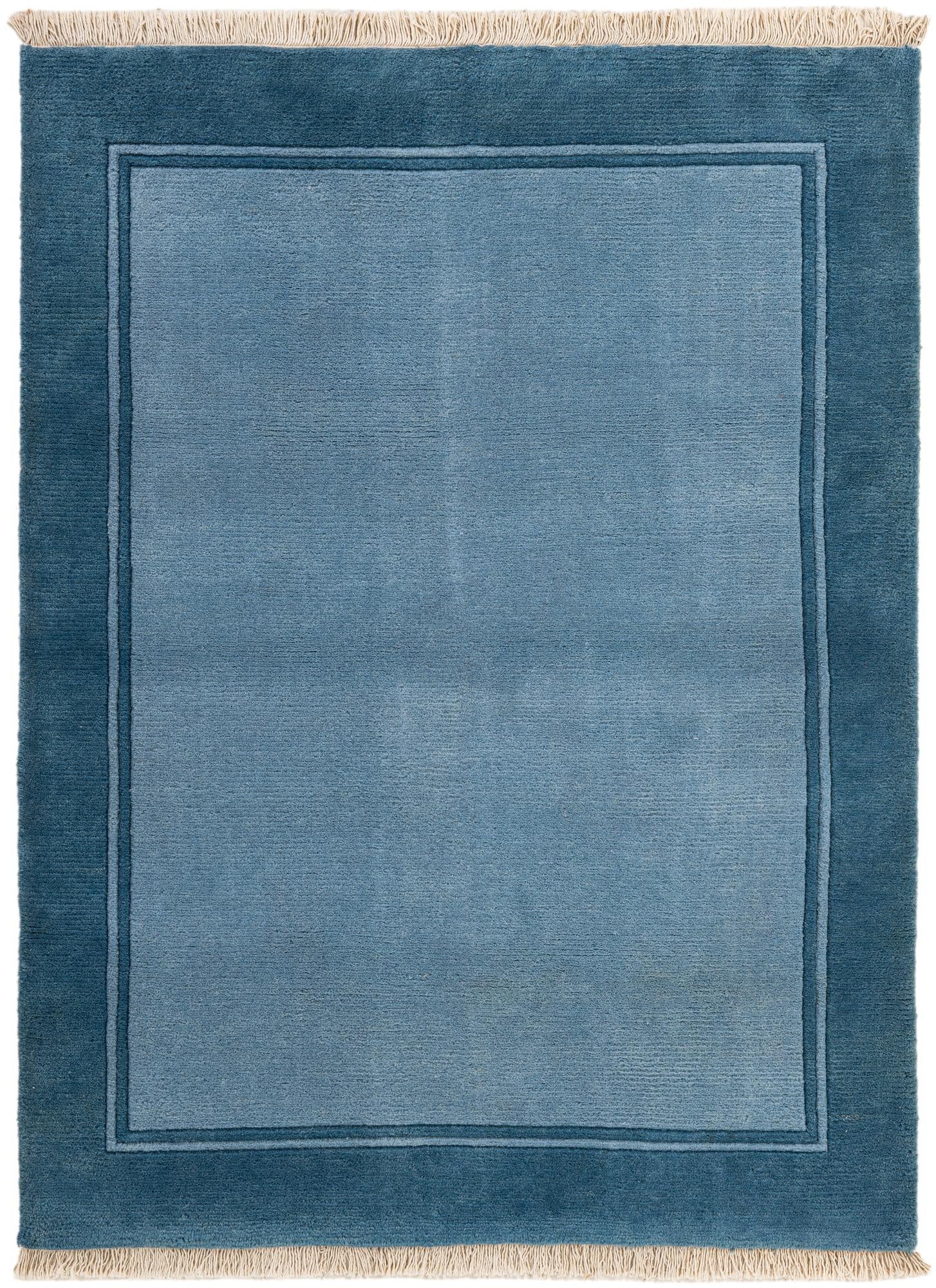4' 2 x 5' 9 Hand Knotted Nepal Wool Rug