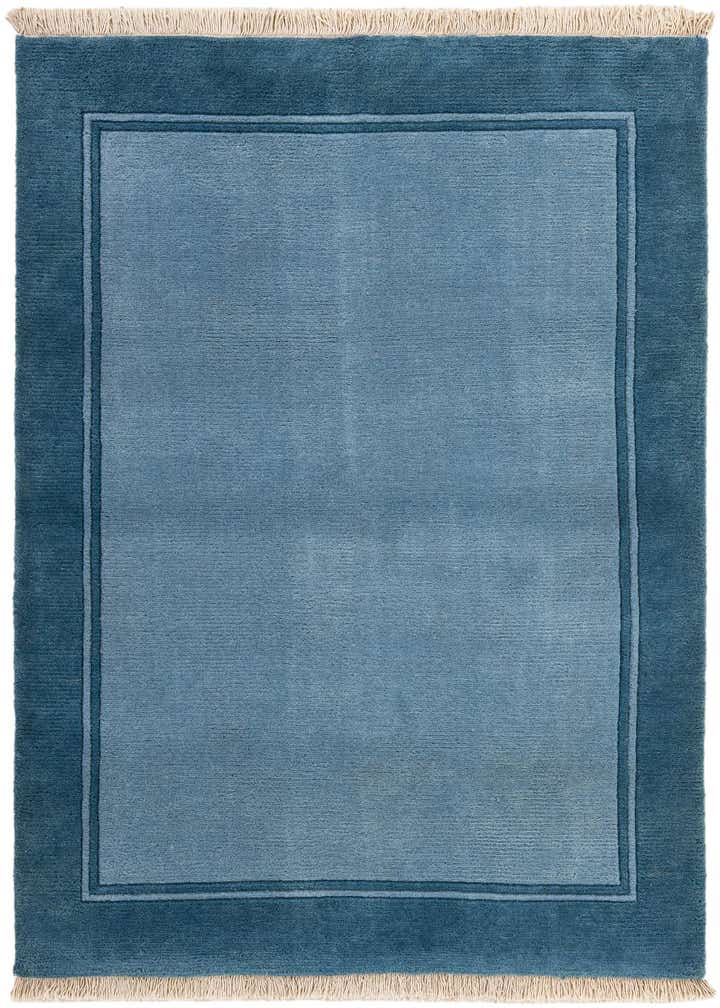 4' 2 x 5' 9 Hand Knotted Nepal Wool Rug