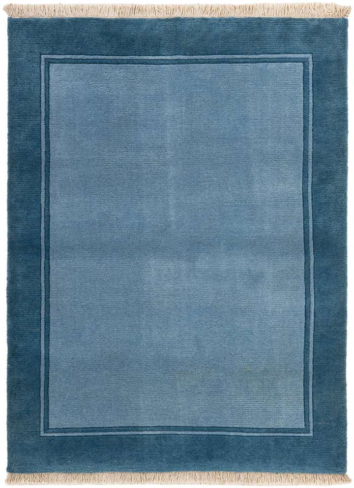 4' 2 x 5' 9 Hand Knotted Nepal Wool Rug