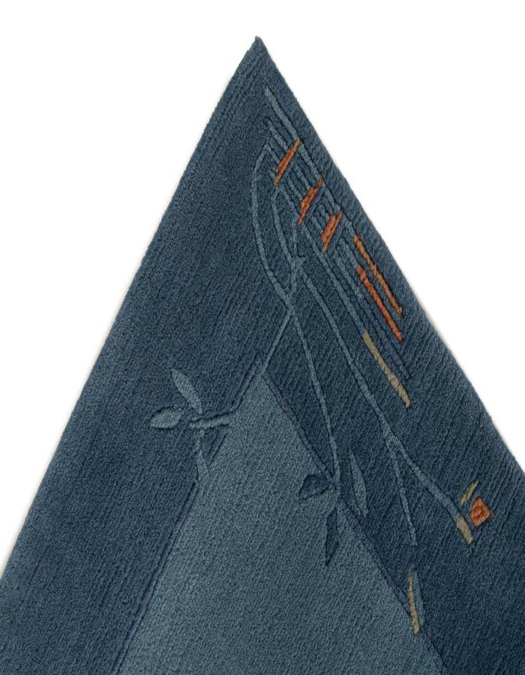 Detail image of 4' 9 x 6' 7  Hand Knotted Nepal Wool Rug